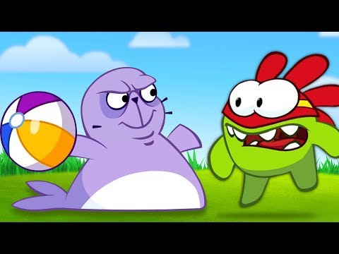 Om Nom Kisah - Teman Om Nom Ingin Bermain | Lucu Untuk Anak | Om Nom Bahasa