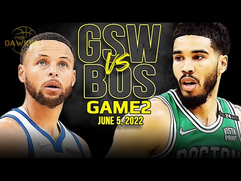 Golden State Warriors vs Boston Celtics Game 2 Full Highlights | 2022 NBA Finals | FreeDawkins