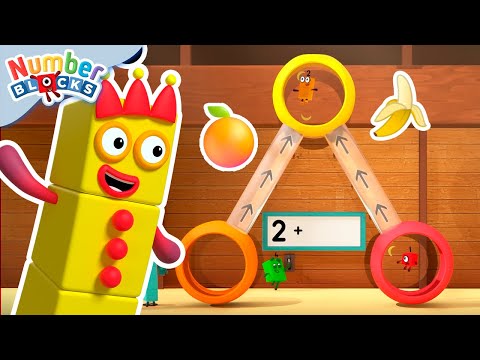 FRUIT SALAD Split 🍊🍋🍉 - Full Episode | Learn to count | Maths for Kids | @Numberblocks