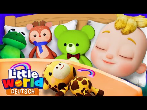 Zehn im Bett | Kinderlieder f&uuml;r Kleinkinder | Little World Deutsch