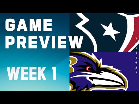 Houston Texans vs. Baltimore Ravens | 2023 Week 1 Game Preview