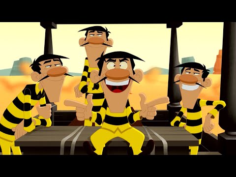 हिन्दी The Daltons 🌵 The big heist डकैती Hindi Cartoons for Kids