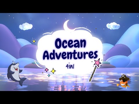 Sleep Meditation for Kids | OCEAN ADVENTURES 4in1 | Bedtime Sleep Stories for Children