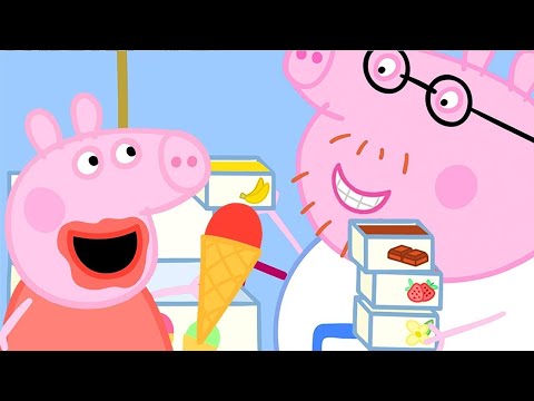 Peppa Wutz 🍦 Frau M&uuml;mmel Hat Frei | Peppa Pig Deutsch Neue Folgen | Cartoons f&uuml;r Kinder