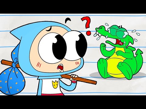 Boy Finds A Baby Dragon! | Boy &amp; Dragon | Cartoons for Kids | WildBrain Kids