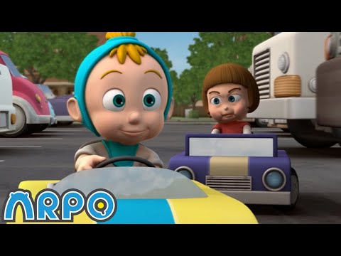 Baby Racer | ARPO The Robot Classics | Full Episode | Baby Compilation | Funny Kids Cartoons