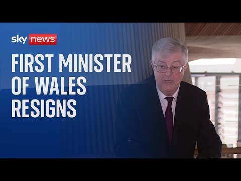 Wales' First Minister Mark Drakeford resigns