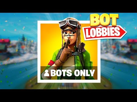 how to get bot lobbies in fortnite