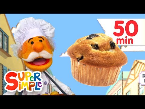 The Muffin Man + More Kids Songs | Super Simple Songs