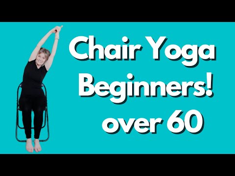 EASY CHAIR YOGA for BEGINNERS and SENIORS - Gentle Yoga Exercises at Home