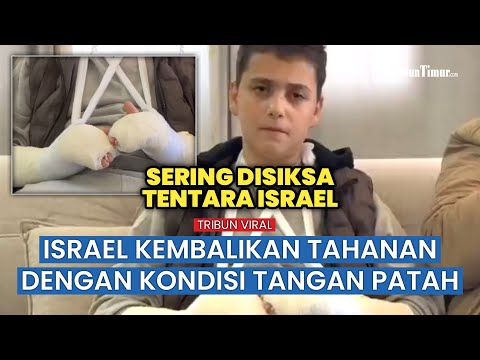 Israel Kembalikan Tahanan Ke Gaza Dengan Keadaan Tangan Patah (selalu disiksa dipenjara)