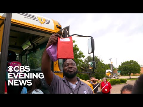 Texas school bus driver gives more than just a ride