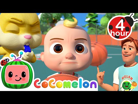 We're Playing Basketball Song + More | Cocomelon - Nursery Rhymes | Fun Cartoons For Kids | 3Hours