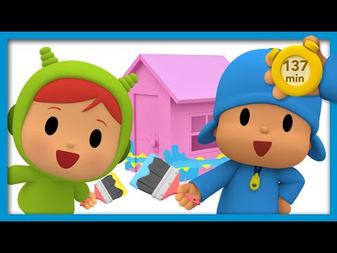 🏡POCOYO AND NINA - House of a Thousand Colors 137 min |ANIMATED CARTOON for Children |FULL episodes