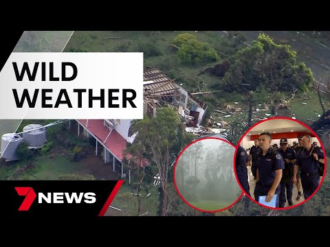 Volunteers head north for a storm clean-up despite pleas for more help at home | 7 News Australia