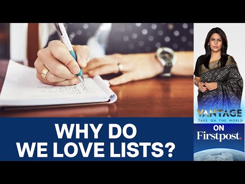 Want to Achieve a Goal? Make a List. Here's Why | Vantage with Palki Sharma