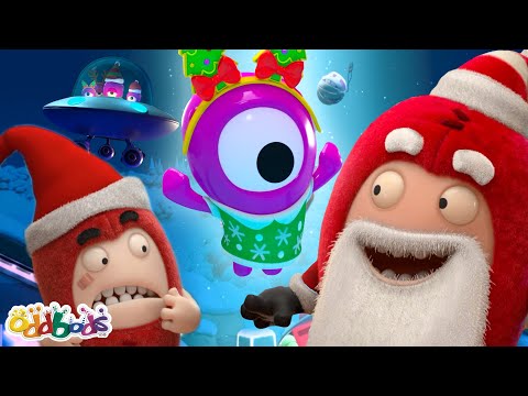 👽 Alien VS Santa! 🎅 | Oddbods 