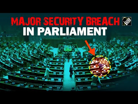 Major Security breach in Parliament | Unidentified persons jump into Lok Sabha Chamber from gallery