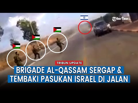 Pejuang Brigade Al Qassam Terjun ke Jalanan, Luncurkan Tembakan dan Cegat Gerak Militer Israel