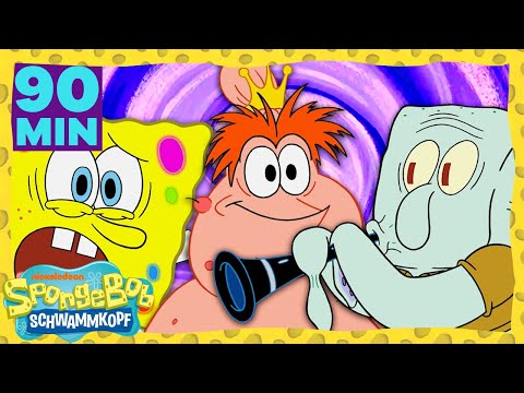 SpongeBob | 90 Minuten der ALLERBESTEN SpongeBob-Momente | Staffel 10 | SpongeBob Schwammkopf