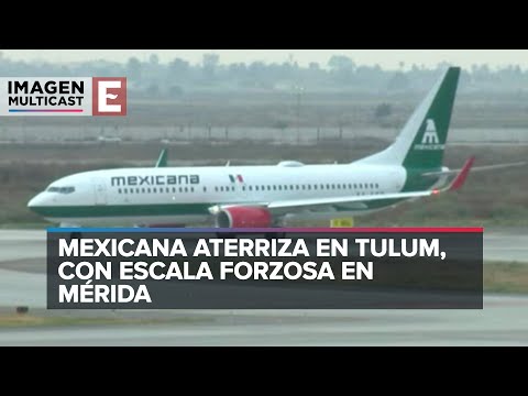 Mexicana de Aviaci&oacute;n retoma operaciones tras 13 a&ntilde;os; sale primer vuelo del AIFA a Tulum