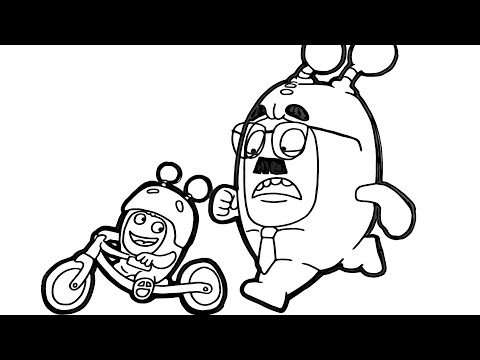 How to draw oddbods | oddbods coloringpages | oddbods drawing