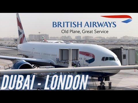 25 year old B777! | Dubai - London | British Airways Economy Class | Boeing 777-200ER | Trip Report