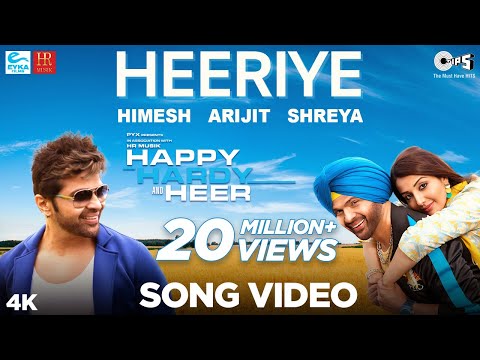 Heeriye Official Song- Happy Hardy And Heer | Himesh Reshammiya, Arijit Singh, Shreya Ghoshal |Sonia