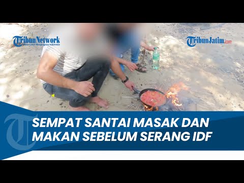 [FULL] Kecoh Konsentrasi Tentara Zionis, Sempat Santai Masak &amp; Makan Sebelum Tembakan Lava Mortir