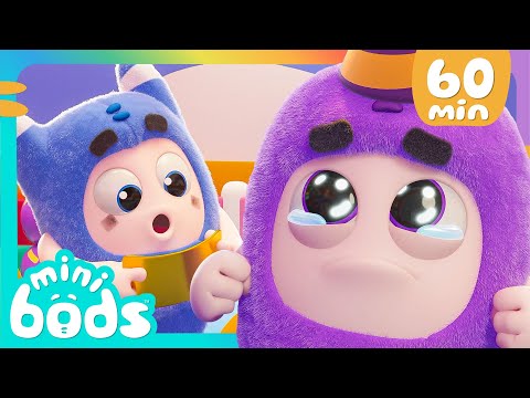 I Love My Friends!! - Party Time - Minibods | Mini Oddbods | Baby Oddbods | Funny Cartoons For Kids