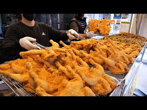 Both eyes and mouth are satisfied! Popular street food videos - BEST 7 / Korean street food