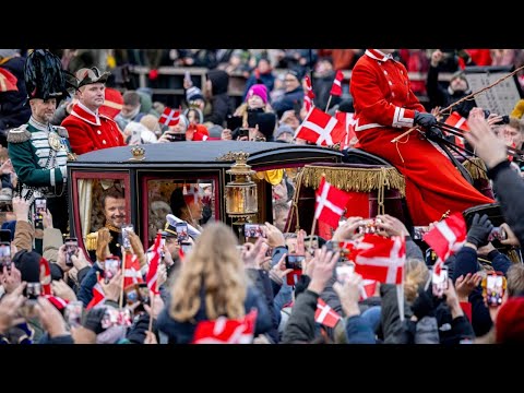 Champagne flowing in Denmark as Queen Mary ascends the throne