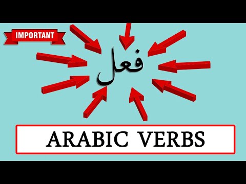 Arabic verbs EXPLAINED - Fully animated