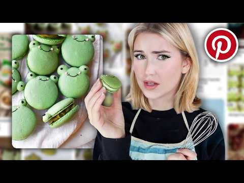 Making Pinterest Frog Macarons because you told me too *wild &amp;amp; crazy success*