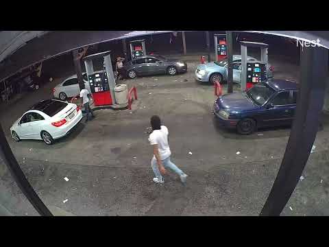 Shooting in the gas station Memphis Tennessee