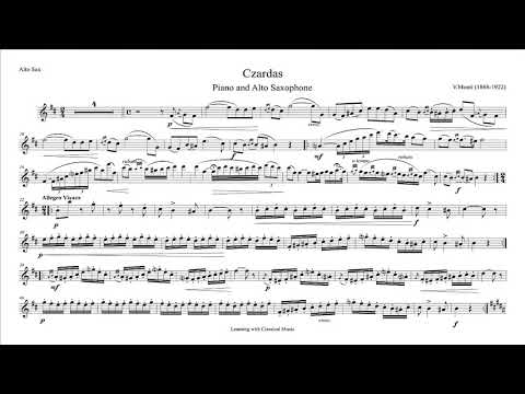 Czardas V. Monti (Alto Saxophone and piano Arrangement)