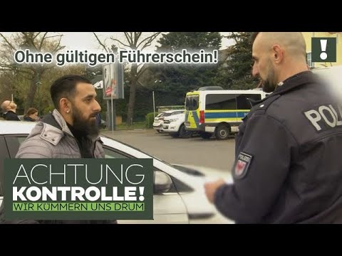 &quot;Sie d&uuml;rfen dieses Fahrzeug nicht f&uuml;hren!&quot; ❌ Fahren ohne Fahrerlaubnis! | Achtung Kontrolle