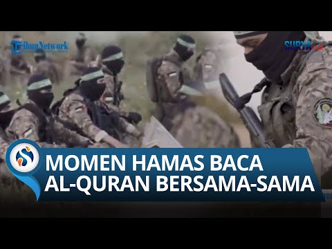 Momen Hamas Mengaji Bersama di Tengah Konflik dengan Israel