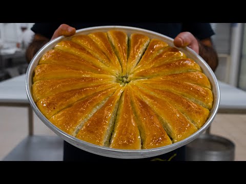 Legendary Antep Baklava is Made Like This! / Sec Baklava, Antep Desserts