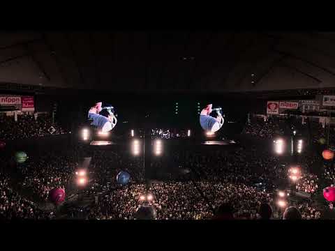 Coldplay performed The Astronaut by Jin in Tokyo Japan 