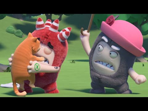 Oddbods | Fuse Goes for a Run | Funny Cartoons For Kids