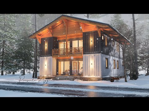 Shipping Container House - Le Chalet - Happy Holidays