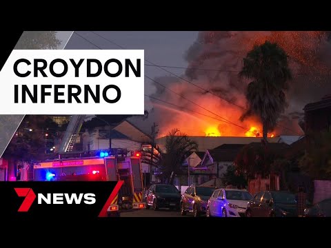 A warehouse full of electric bikes has erupted in Croydon | 7 News Australia