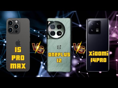 IPHONE 15 PRO MAX vs. ONEPLUS 12 vs. XIAOMI 14 PRO | FULL COMPARISON |  which is best for you?