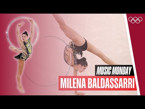 🇮🇹Italy's Milena Baldassarri's Hoop Performance at Tokyo 2020