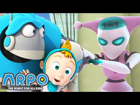 Arpo the Robot | Nanny Robot and Arpo | COMPILATION | Best Moments | Funny Cartoons for Kids