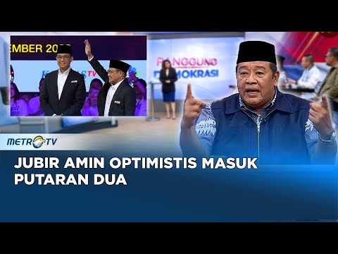 Jubir AMIN Optimistis Masuk Putaran Dua 