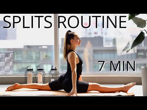 7 MIN STRETCH FOR SPLITS | How To Get Your Splits | Increase Flexibility  | Daniela Suarez