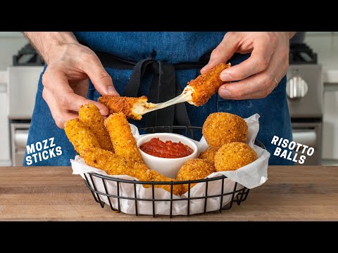 MOZZARELLA STICKS 2 WAYS