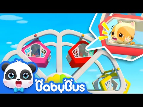 Help! The Ferris Wheel is Broken | Super Panda Rescue Team | Kids Safety Tips | Kids Song | BabyBus